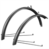 Syncros Rennrad Schutzblech Set schwarz