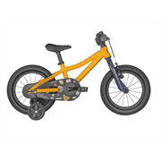 Scott Roxter 14 fire orange/black