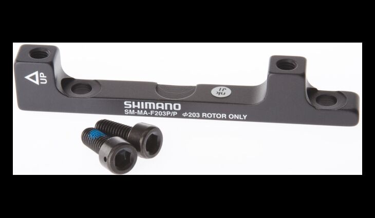 Shimano Bremssatteladapter PM/PM (160mm) für 203mm V/H