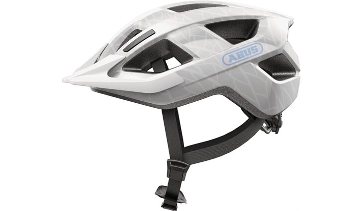 ABUS Aduro 3.0 white art M 52-58 cm