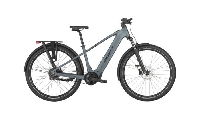 Scott Sub 10 Belt M hematite blau