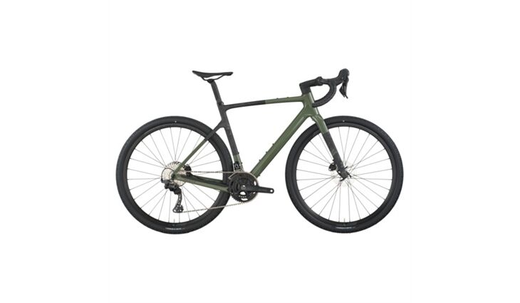 Scott Addict Gravel 40 M kaki green/carbon black