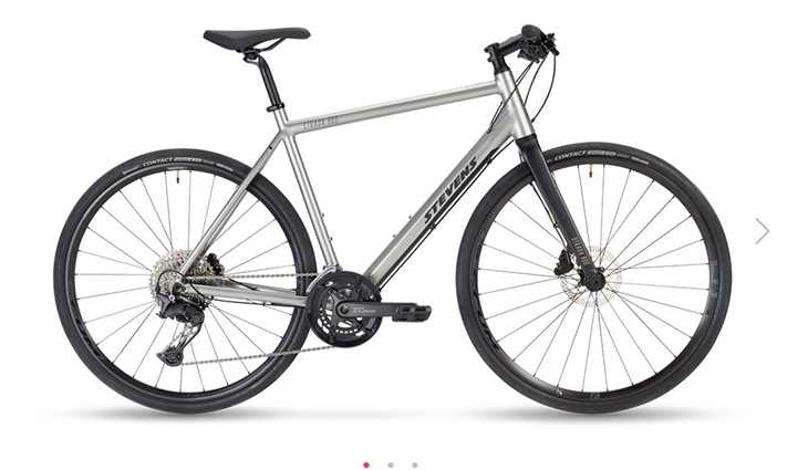 Stevens Cross Strada 800 52 cm frozen silver