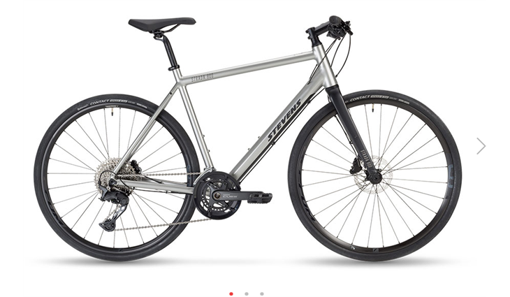 Stevens Cross Strada 800 52 cm frozen silver